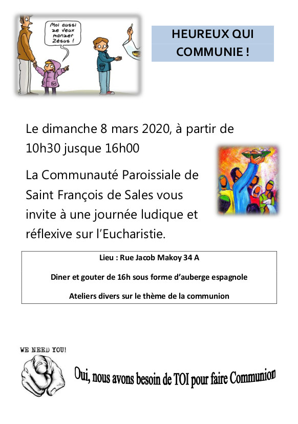 HEUREUX QUI COMMUNIE